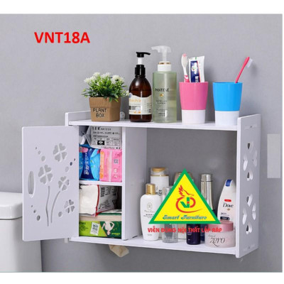 TỦ NHÀ TẮM CHỐNG THẤM NƯỚC MINI VNT15 - NỘI THẤT LẮP RÁP