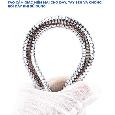 Combo vòi sen tăng áp LUVA VS4 kèm dây sen LUVA dài 1.5m