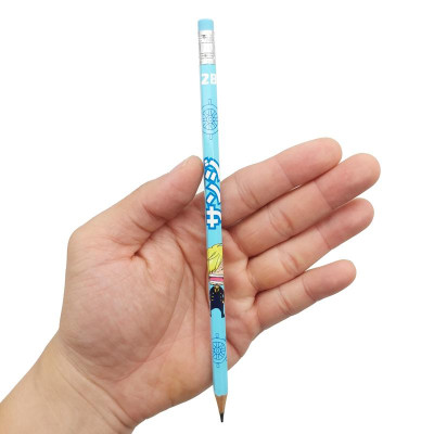 Bút Chì 2B One Piece - Deli C021 - Màu Xanh Dương