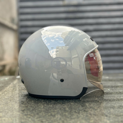 Mũ bảo hiểm xe máy 3/4 Royal M139 kính âm màu XIMANG BÓNG