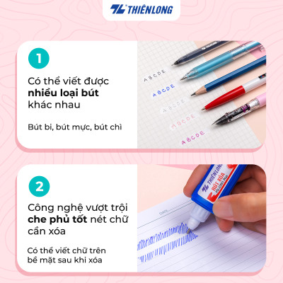 Bộ  2 Bút xóa FlexOffice FO-CP01