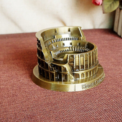 Mô hình đấu trường La Mã Colosseum-Rome - Màu vàng rêu