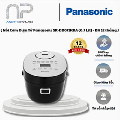 [ Hàng Chính Hãng ] Nồi Cơm Điện Tử Panasonic SR-DB071KRA (0.7 Lit) - BH 12 tháng