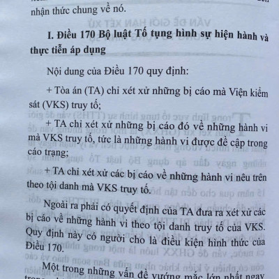 Giới Hạn Xét Xử Sơ Thẩm Trong Tố Tụng Hình Sự 