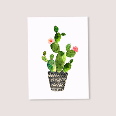 Giấy vẽ màu nước a5 vẽ màu rực rỡ - dòng giấy vân phớt nhẹ nhập từ Ý, chất giấy sang định lượng 300gsm, Green Art (15 tờ/túi)