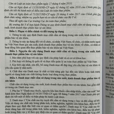 Sách Luật An Toàn Thực Phẩm – Công Tác Thanh Tra Kiểm Tra Bảo Đảm An Toàn Vệ Sinh Thực Phẩm Trong Các Đơn Vị, Doanh Nghiệp, Quán Ăn, Nhà Hàng, Khách Sạn - V2305D