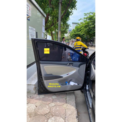 Rèm Che Nắng Xe Hyundai Accent Hatback 2012-2016 Hàng Chuẩn Xịn Loại 1 