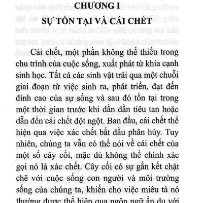 Quá Trình Lão Hóa Và Cái Chết