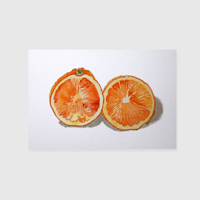 Giấy vẽ màu nước A5 giấy cao cấp có vân đẹp màu trắng sang, dòng giấy chuyên dụng chất giấy dày định lượng 260gsm nhập từ Ý 15 tờ TI599 Green Art- Hàng chính hãng