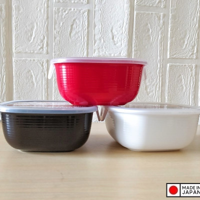 Hộp nhựa dùng trong lò vi sóng Nakaya 860ml - Hàng Nội Địa Nhật Bản