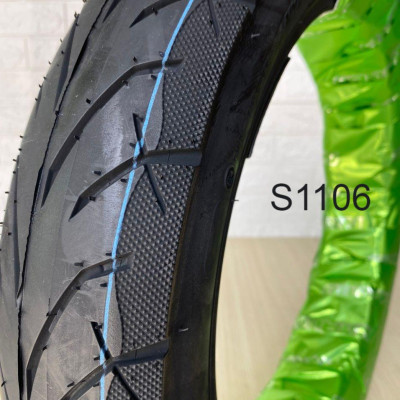 Vỏ sau xe VISION, VARIO, CLICK  90\90-14 S1106 4PR 46P TL hiệu NARUBB không sử dụng ruột