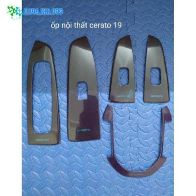 Ốp nội thất titan xe dành cho Cerato 2019 - 5 chi tiết