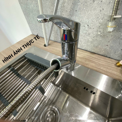 Vòi rửa chén bát Takagi JA200LN-NNDK02 – Bộ vòi rửa nóng lạnh cao cấp Nhật Bản
