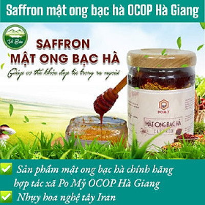 MẬT ONG BẠC HÀ SAFFRON OCOP HÀ GIANG CHÍNH HÃNG, SAFFRON MẬT ONG BẠC HÀ VIETGAP CHÍNH HÃNG