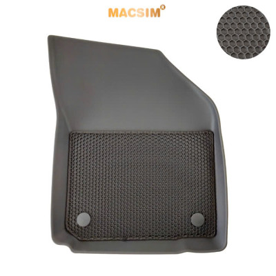 Thảm 2 lớp (sd3) dạng lưới lục giác Suzuki XL7/ Suzuki Ertigar (đen) bề mặt cao su siêu sạch nhãn hiệu Macsim