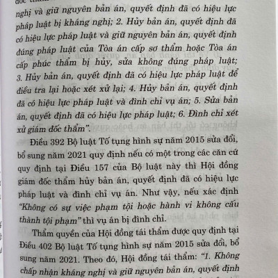 Toà Án Tuyên Bị Cáo Không Có Tội 