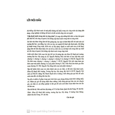 Cấp Thoát Nước Trong Nhà Và Công Trình (MK)