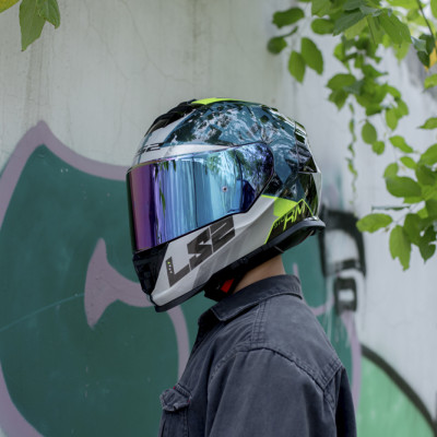 Mũ Bảo Hiểm Fullface Hai Kính LS2 FF800 Storm II