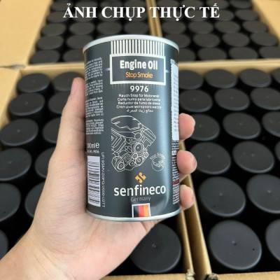 Phụ Gia Ổn Định Dầu động cơ Senfineco Engine Oil Treatment 9976 300ml cho động cơ xăng và dầu diesel