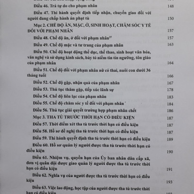 Chỉ Dẫn Luật Thi Hành Án Hình Sự