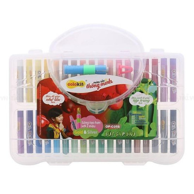Bút Sáp Dầu OP-C016 (38 Màu) (Mẫu Bao Bì Giao Ngẫu Nhiên)