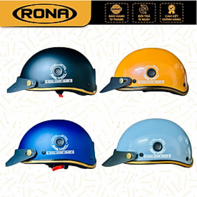 Mũ Bảo Hiểm Nửa Đầu RONA Haly Luxury