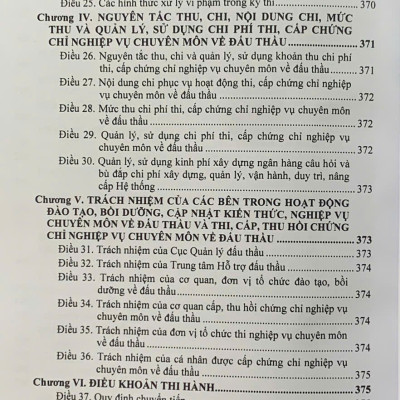 Luật Đấu Thầu Hệ Thống Những Văn Bản Quy Định Chi Tiết Thi Hành