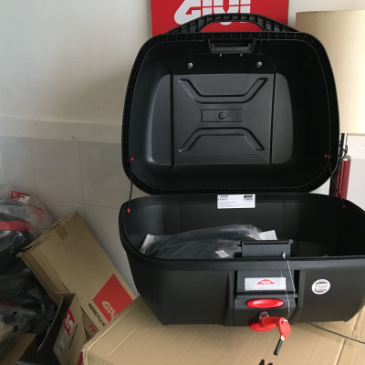 Thùng Givi E43NTL, tựa lưng BE3N V2, baga HRV Winner X 2022, thùng xe WinnerX V3