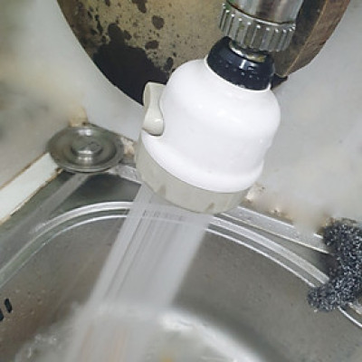 Đầu vòi hoa sen chậu rửa chén tăng áp lực 3 chế độ phun_ nhựa ABS cao cấp Cải Tiến Phần nhựa và đĩa phun HC2021