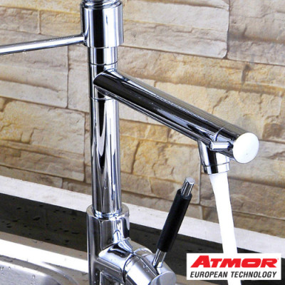 Vòi rửa chén nóng lạnh ATMOR AT62025S (HÀNG CHÍNH HÃNG)