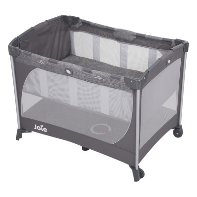 Giường Cũi Trẻ Em Joie Commuter Change And Snooze Linen Gray