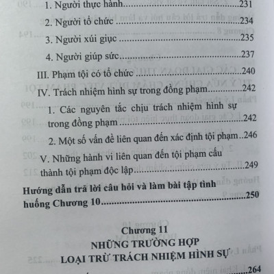 Hướng dẫn môn học Luật hình sự - Tập 1 (phần chung)