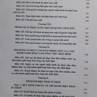 Chỉ Dẫn Luật Thi Hành Án Hình Sự