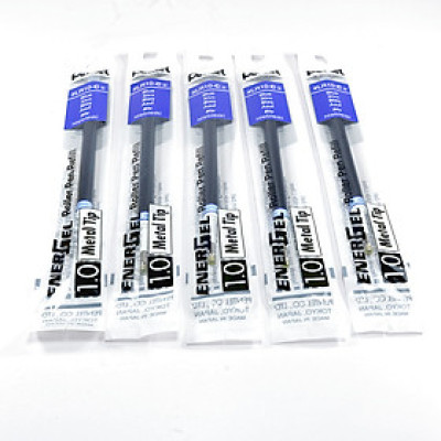 Ruột bút ký Pentel ENERGEL nét 0.5/ 0.7/ 1.0mm màu xanh/ đỏ