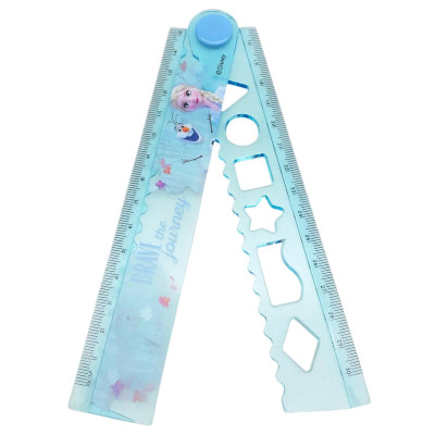 Thước Gập 30 cm Công Chúa Elsa - Ume DM0346F1