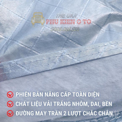 bạt che ô tô 7 chỗ, Bạt Phủ Xe Ô Tô Chevrolet Spark, Colorado, Trailblazer, Aveo, Cruze, Orlando, Captiva,