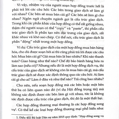  Soạn thảo hợp đồng thực chiến