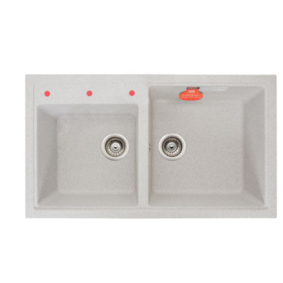 Chậu Rửa Chén Carysil VIC3 - 80% Bột Đá Granite Tự Nhiên - Hàng Chính Hãng