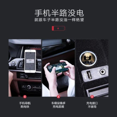 Ugreen UG50591CD169TK 3.6A màu Xám Bộ sạc ô tô 2 cổng USB cao cấp - HÀNG CHÍNH HÃNG