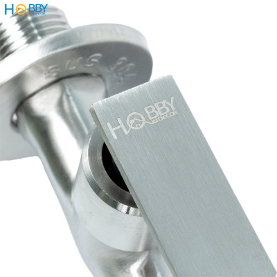 Vòi xả hồ cấp nước máy giặt xả rửa sàn inox 304 Hobby home decor VIN2