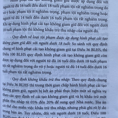 Kỹ Năng Thực Hành Quyền Công Tố, Kiểm Sát  Điều Tra, Kiểm Sát Xét Xử Sơ Thẩm Vụ Án Hình Sự Có Người Tham Gia Tố Tụng Là Người Dưới 18 Tuổi
