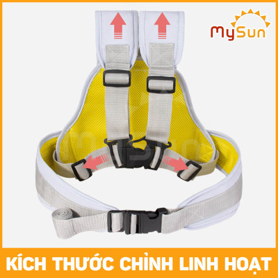 Đai đi ngồi xe máy an toàn cho bé 1 2 3 tuổi đai em bé ngồi xe máy MySun