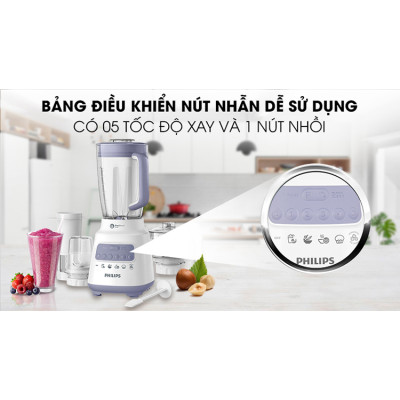 Máy xay sinh tố Philips HR2223/00 - Hàng Chính Hãng