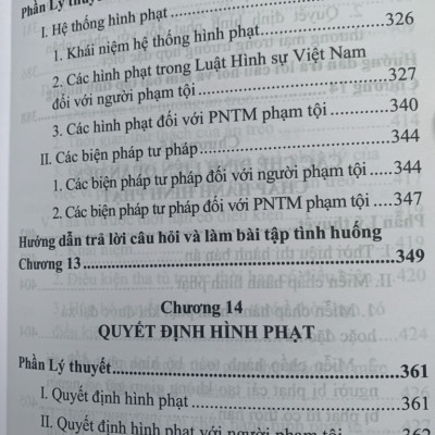 Hướng dẫn môn học Luật hình sự - Tập 1 (phần chung)