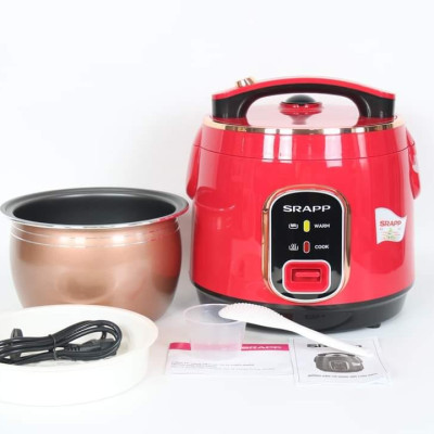 Nồi Cơm Điện SRAPP SH-NC108 1 Lít - Màu Ngẫu Nhiên - Hàng Chính Hãng