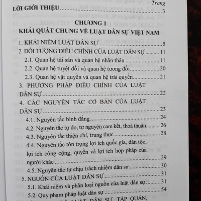 Nhập Môn Luật Dân Sự 