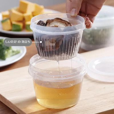 Hộp đựng thực phẩm 2 lớp NAKAYA W/S 500ml - Hàng nội địa Nhật Bản |Made in Japan| |nhập khẩu chính hãng| |K340|