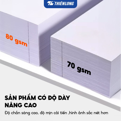 Combo 5 Ream giấy A4 80 gsm IK Copy (500 tờ) - Hàng nhập khẩu Indonesia Hàng nguyên thùng chất lượng cao