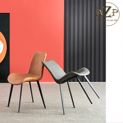 Bàn Ghế Ăn Phong Cách Đương Đại Châu Âu - Xu Hướng Hiện Nay Cho Không Gian Hiện Đại - Chân Thép Mặt Đá - Hàng Nhập Khẩu AZP