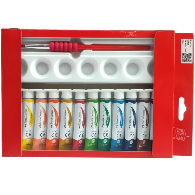 Màu Vẽ Nước 12 Tuýp Màu 121004N Faber Castell